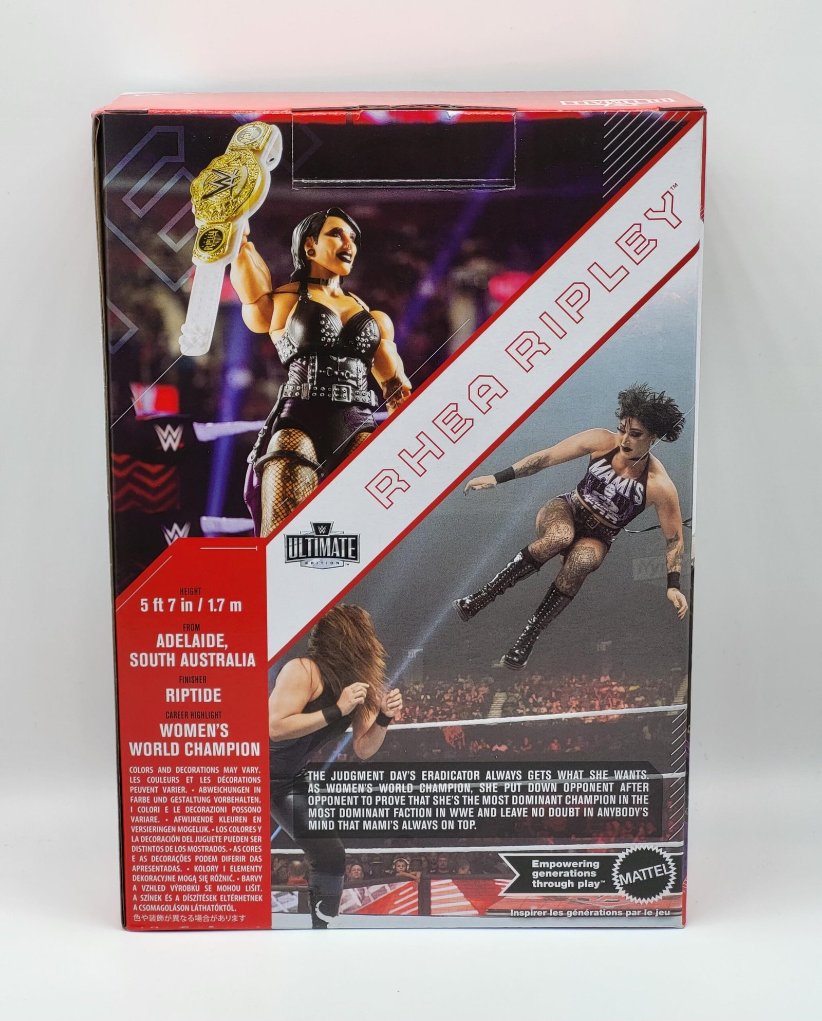 WWE Mattel Ultimate Edition Exclusive RAW Rhea Ripley - Image 2