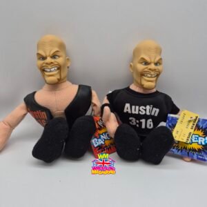 WWF Jakks Pacific Bangers Stone Cold *BUNDLE OF 2*