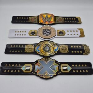 WWE WOW Stuff Championship Title Slapbands *BUNDLE OF 4*