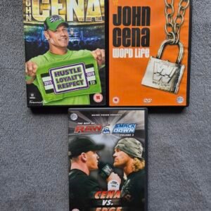 WWE DVD John Cena *BUNDLE OF 3*