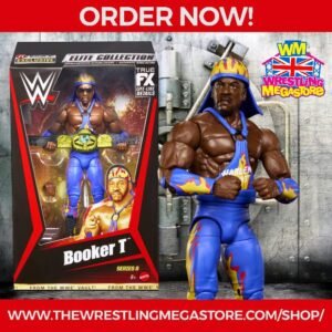WWE Elite Mattel From The Vault Series 8 Booker T (Pre Order Deposit)