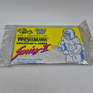 WWF Classic The History Of Wrestlemania Trading Card SEALED PACK
