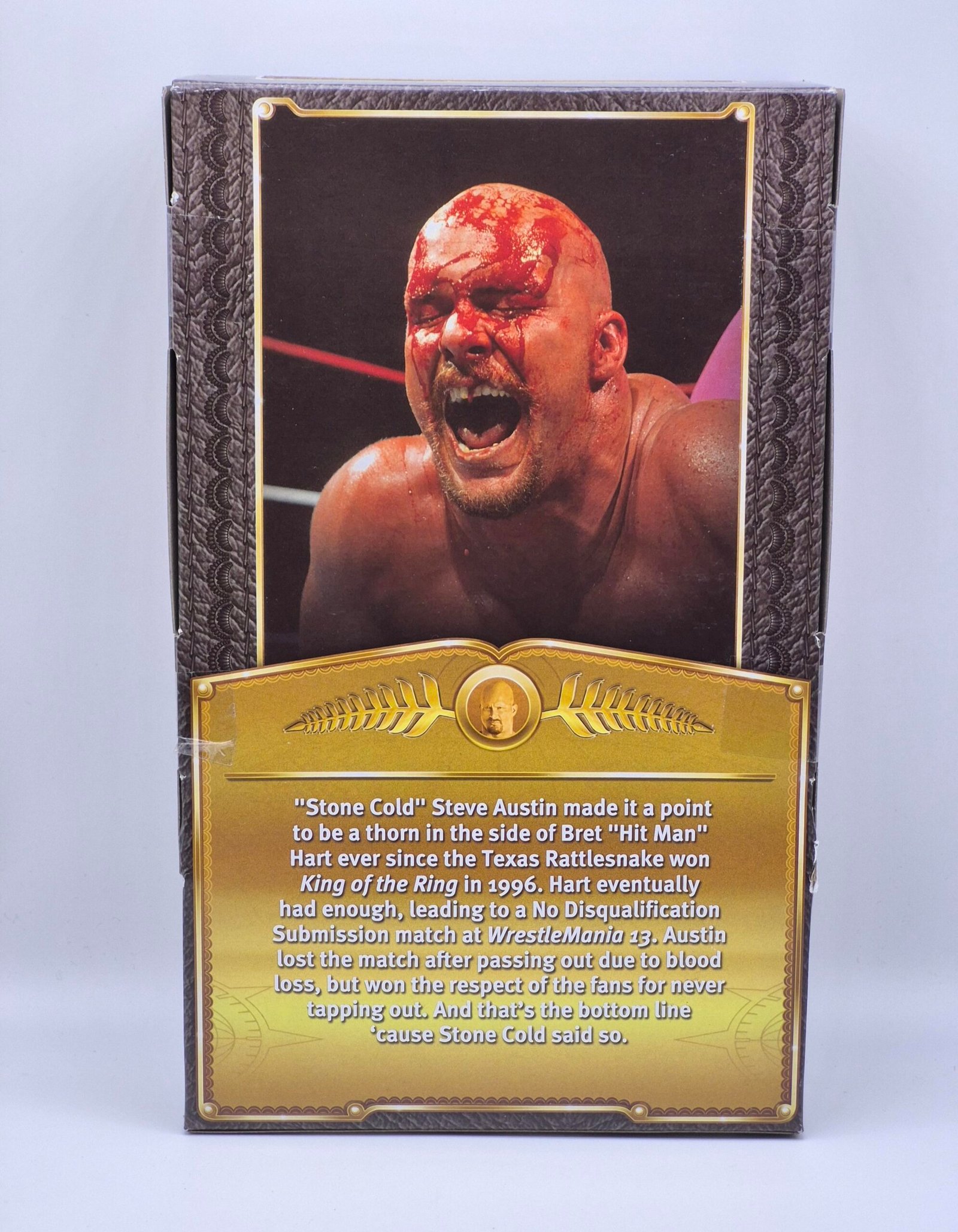 WWE Elite Mattel Defining Moments BLOODY Stone Cold - Image 2