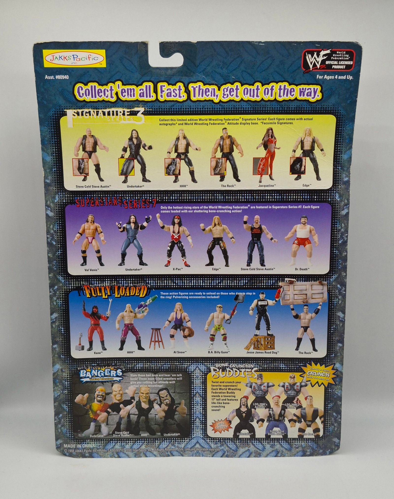 WWF Jakks BCA Signature Series 3 Undertaker - Image 2