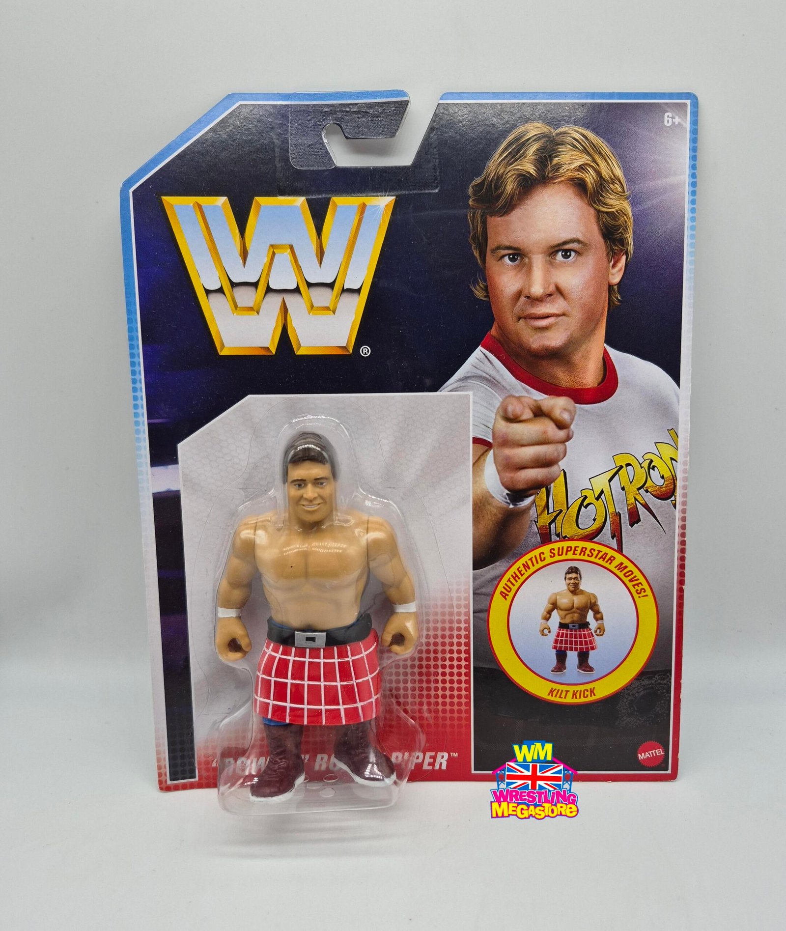 WWE Retro Mattel Exclusive Rowdy Roddy Piper