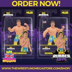 Big Rubber Guys Series 18 Rougeau Brothers *BUNDLE OF 2* (Pre Order Deposit)