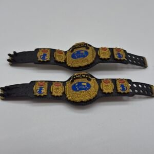 WWE Elite Mattel WCW Tag Team Title Belts *BUNDLE OF 2*