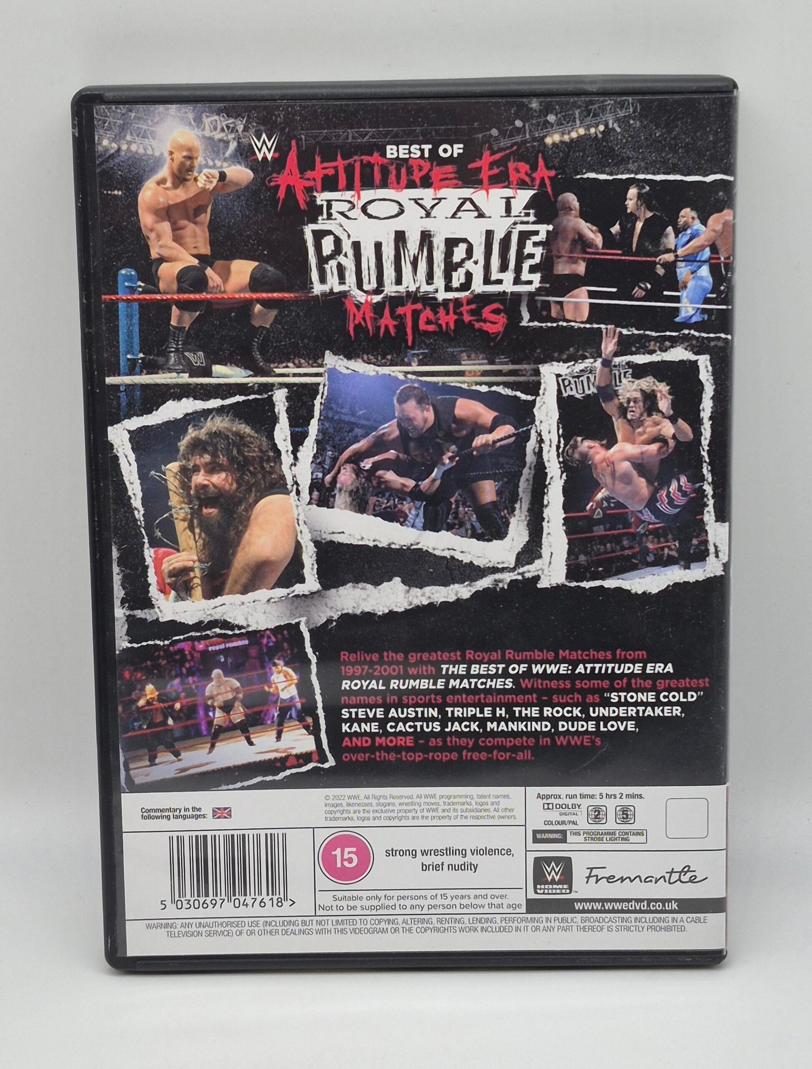 WWE DVD: Best Of Attitude Era Royal Rumble Matches - Image 2