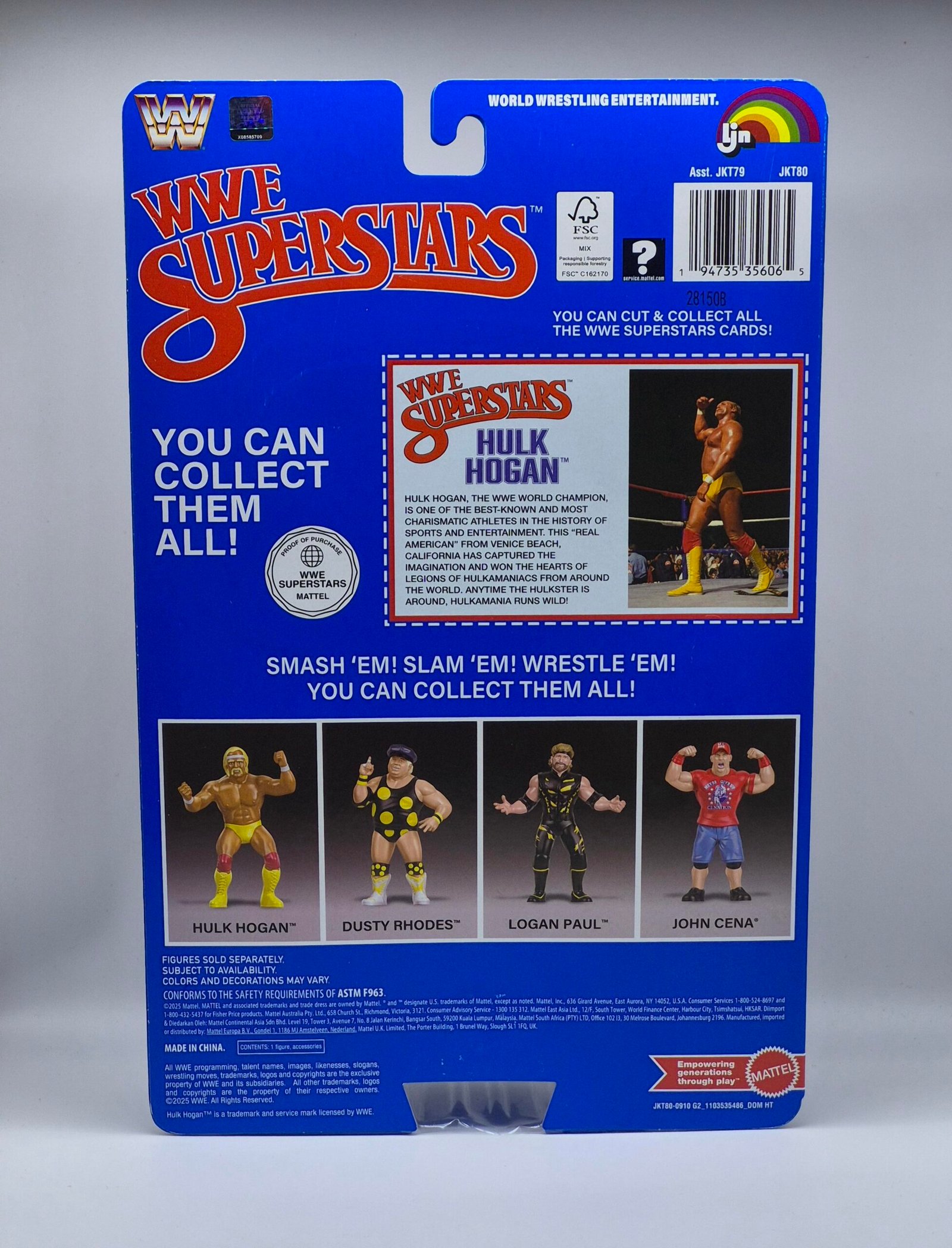 WWE Mattel LJN Superstars Series 1 Hulk Hogan - Image 2
