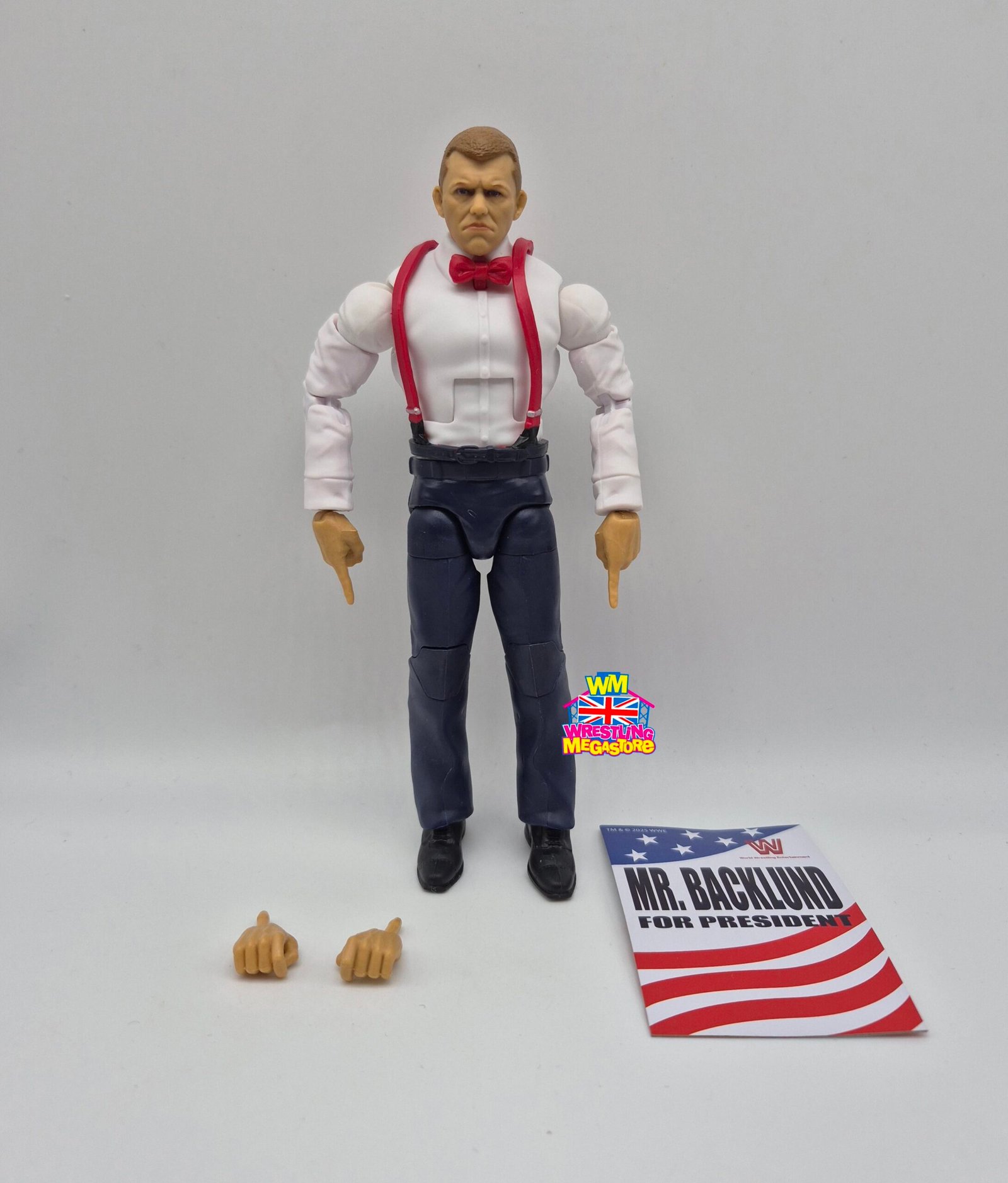 WWE Elite Mattel Legends Series 30 BAF Bob Backlund