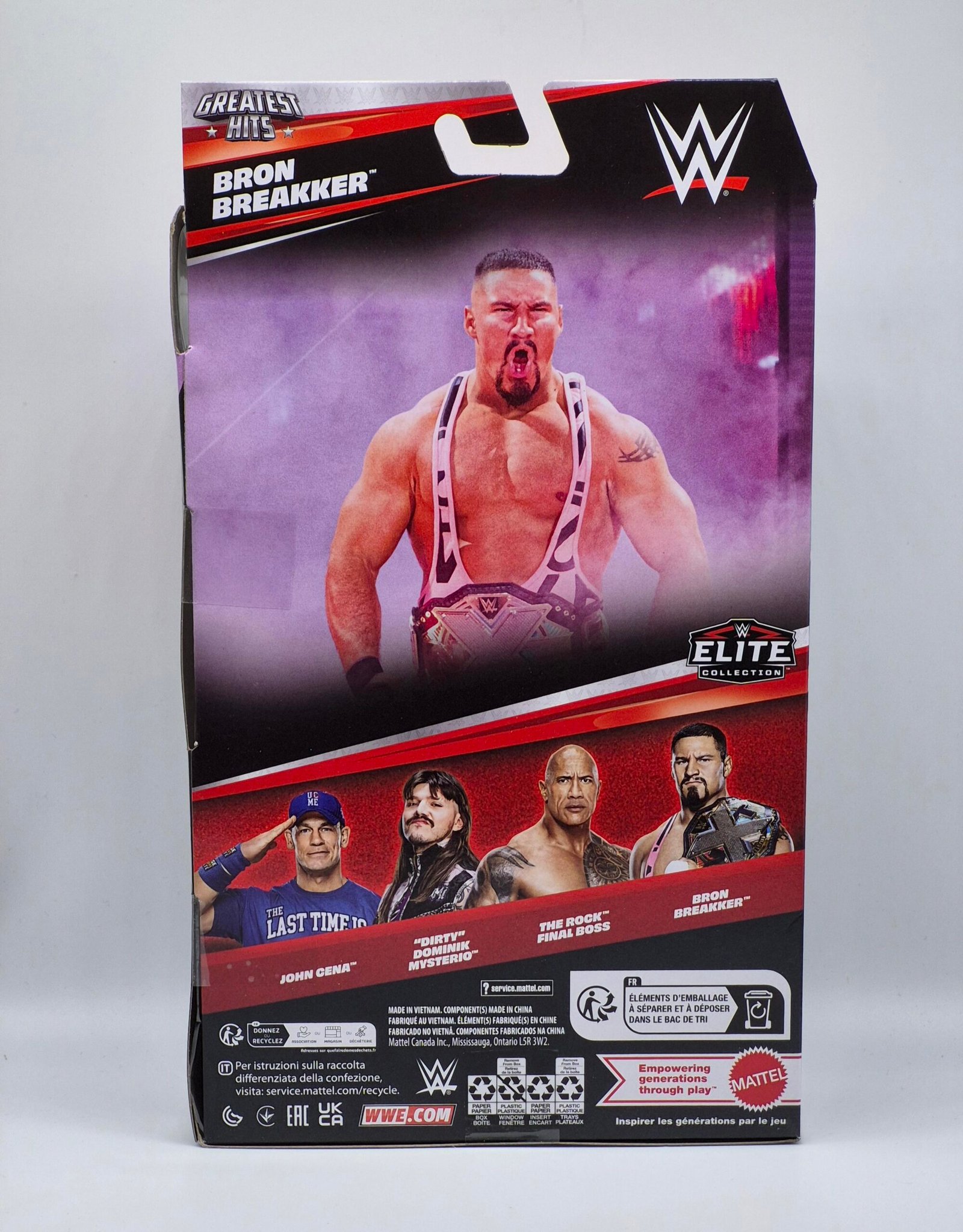 WWE Elite Mattel Greatest Hits Bron Breakker - Image 2