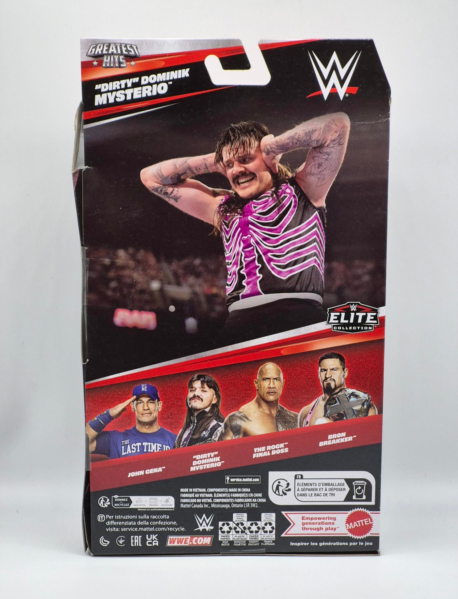 WWE Elite Mattel Greatest Hits Dominik Mysterio *Damaged* - Image 2