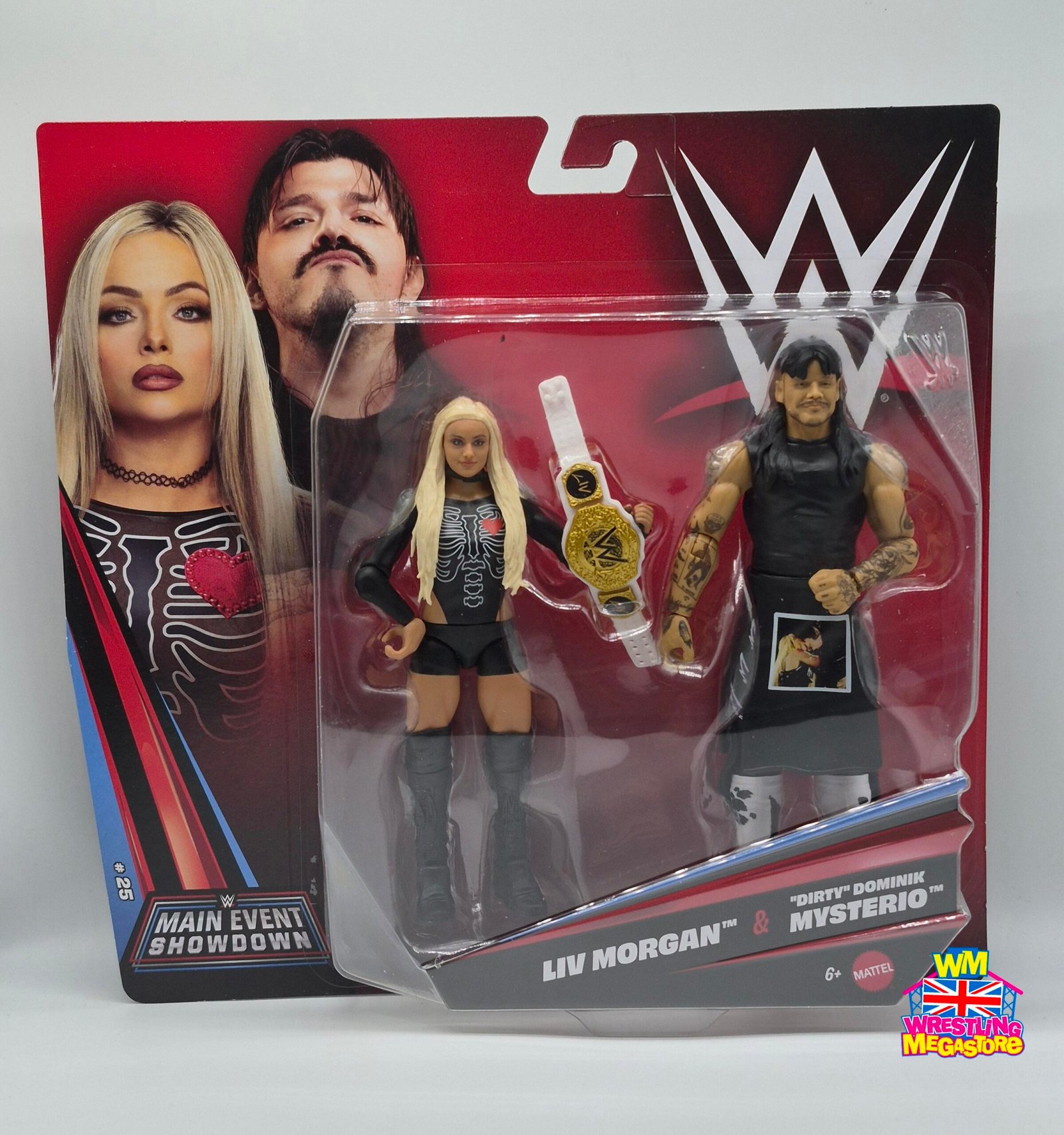 WWE Mattel Main Event Showdown Series 25 Dominik Mysterio/Liv Morgan