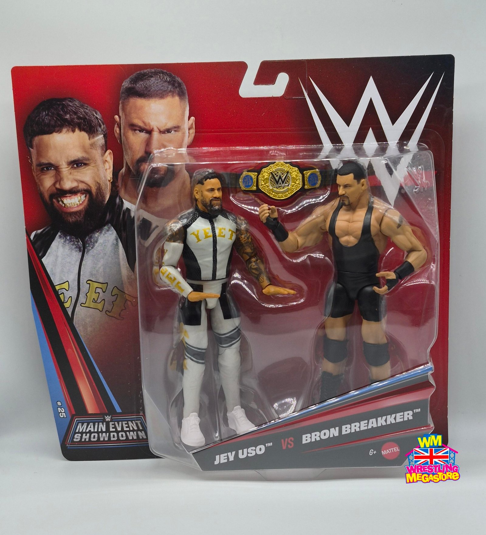 WWE Mattel Main Event Showdown Series 25 Jey Uso/Bron Breakker