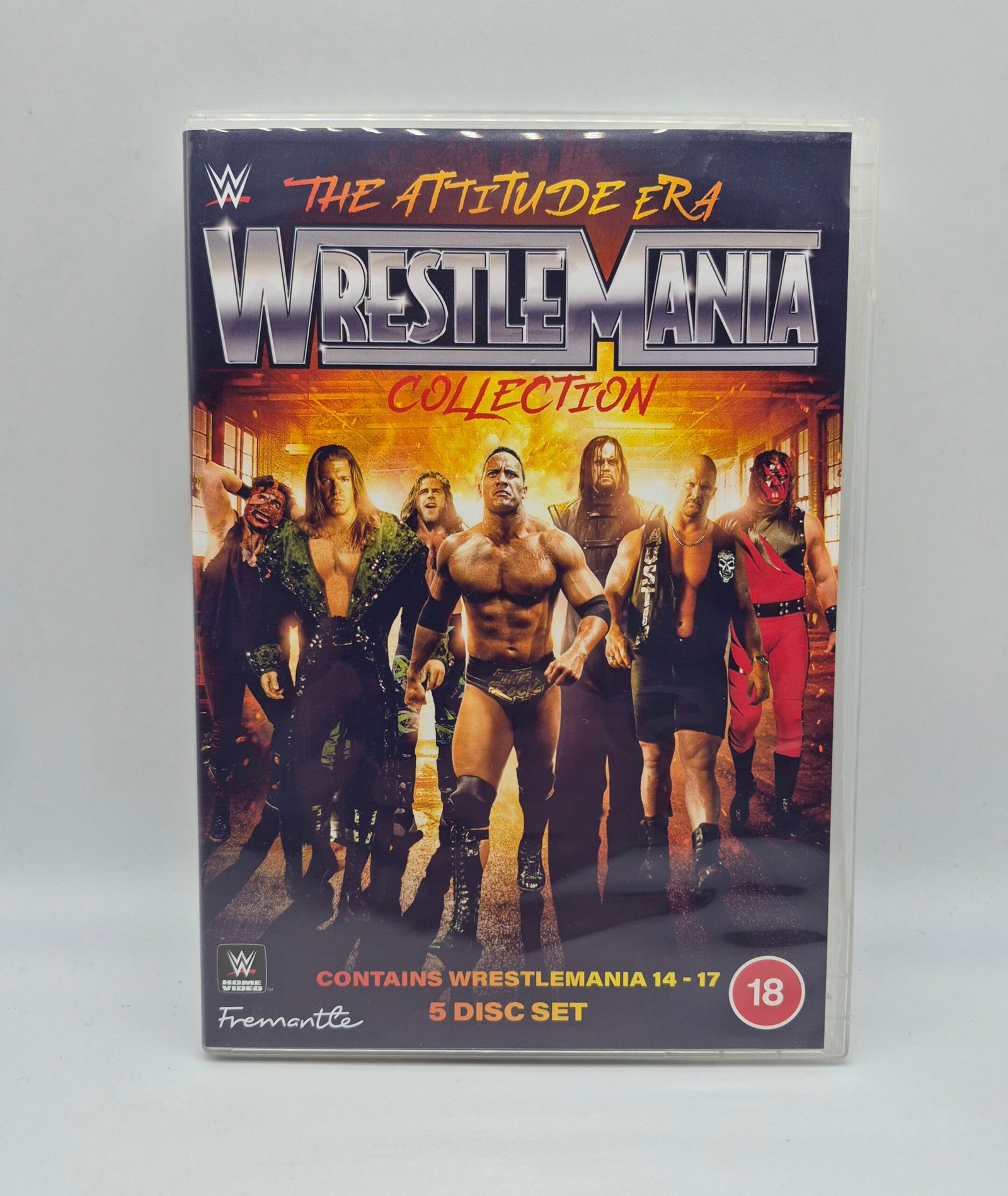 WWE DVD: Wrestlemania Attitude Collection