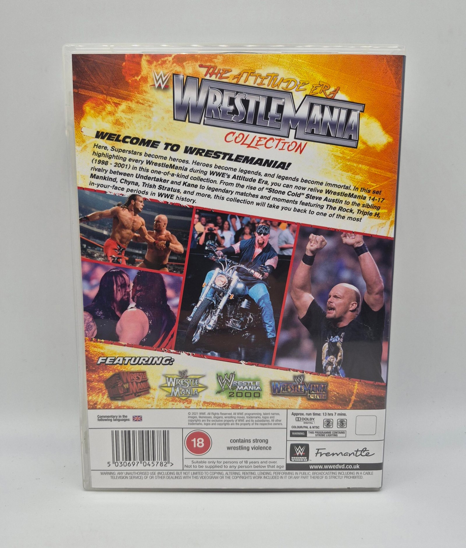 WWE DVD: Wrestlemania Attitude Collection - Image 2