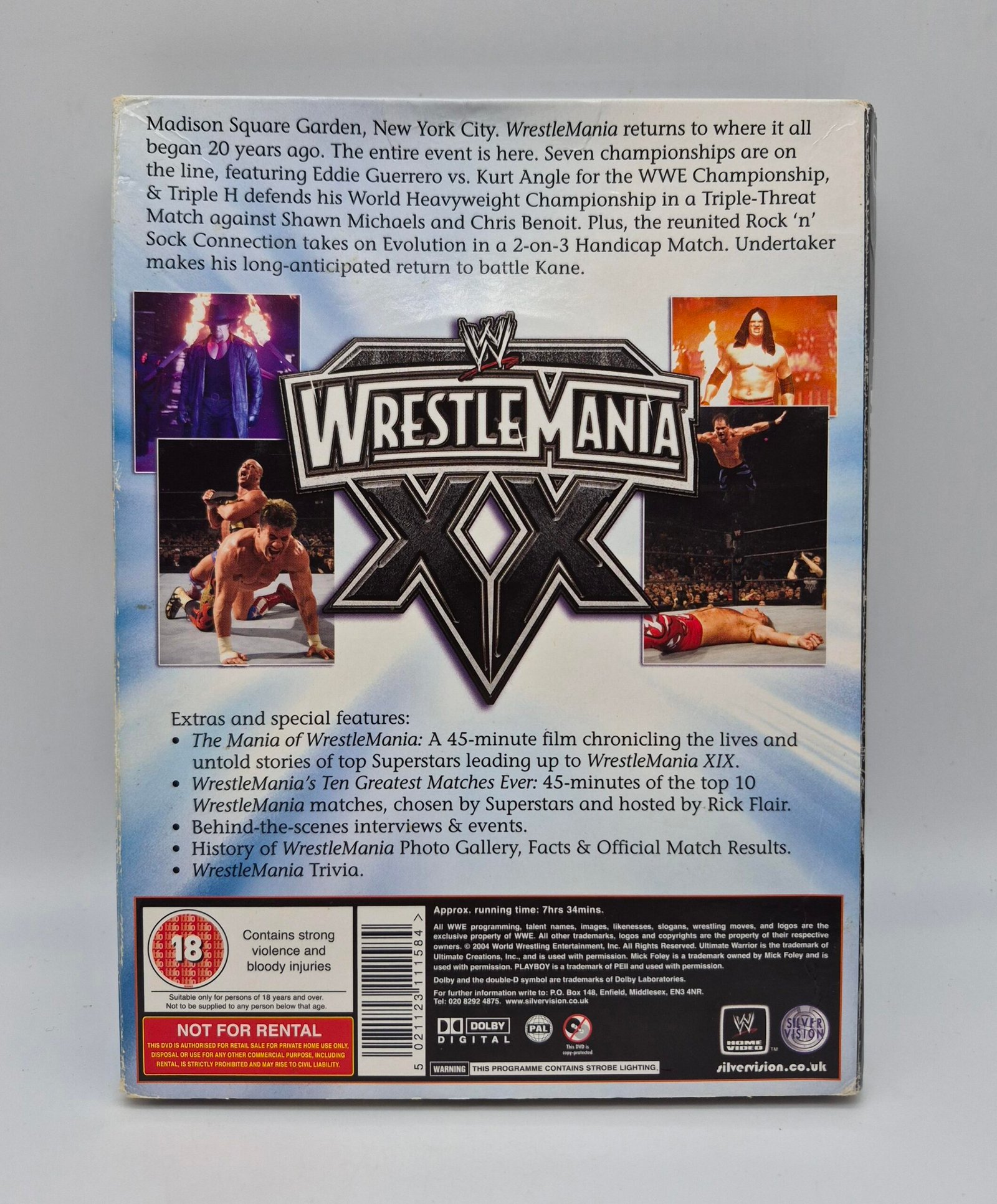 WWE DVD: Wrestlemania XX - Image 2