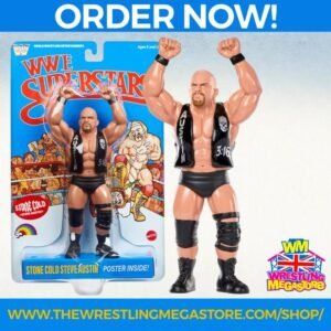 WWE Mattel LJN Superstars Series 2 Stone Cold (Pre Order Deposit)