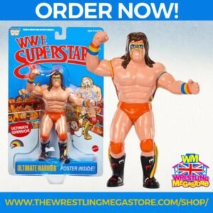 WWE Mattel LJN Superstars Series 2 Ultimate Warrior (Pre Order Deposit)