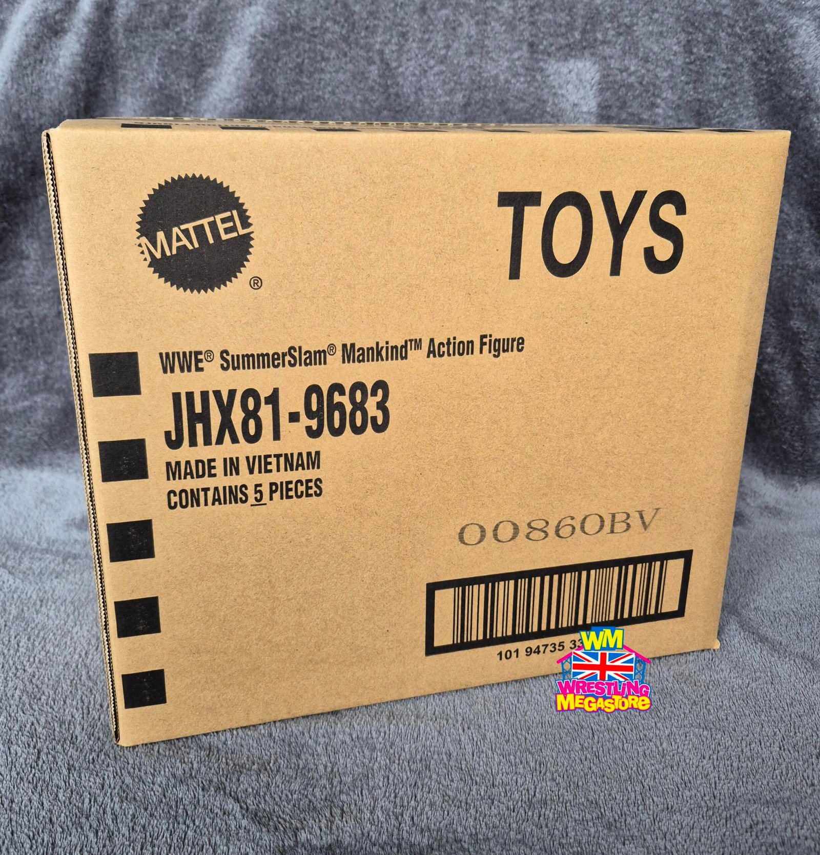 WWE Elite Mattel Summerslam Mankind *SEALED CASE OF 5*
