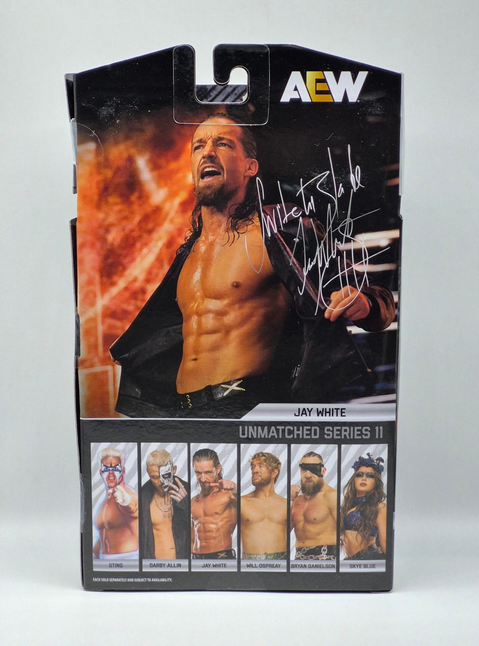 AEW Jazwares Unmatched Wave 11 CHASE 1/5000 Jay White - Image 2