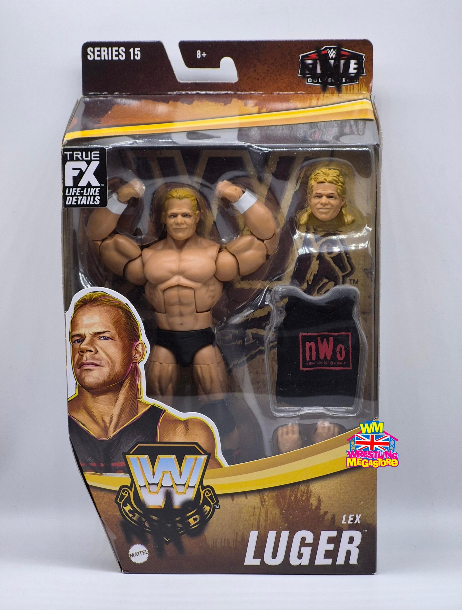 WWE Elite Mattel Legends Series 15 Lex Luger *Damaged*