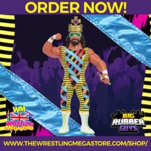 Big Rubber Guys Exclusive Macho King Randy Savage (Pre Order Deposit)