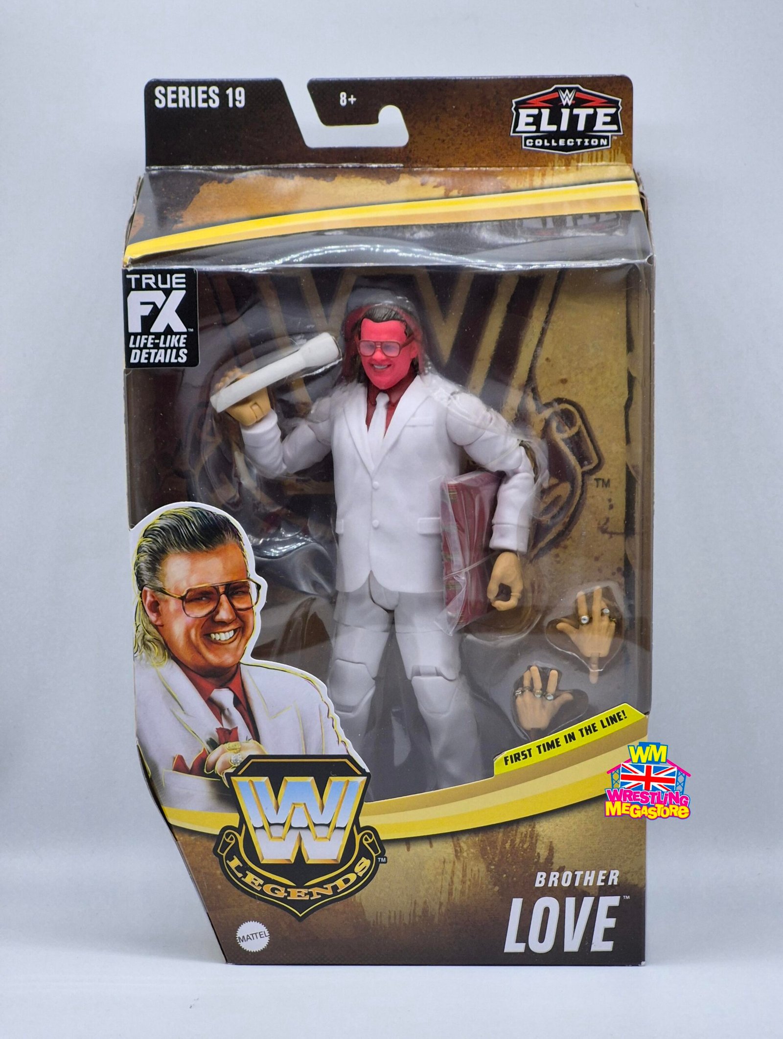 WWE Elite Mattel Legends Series 19 Brother Love *Damaged*