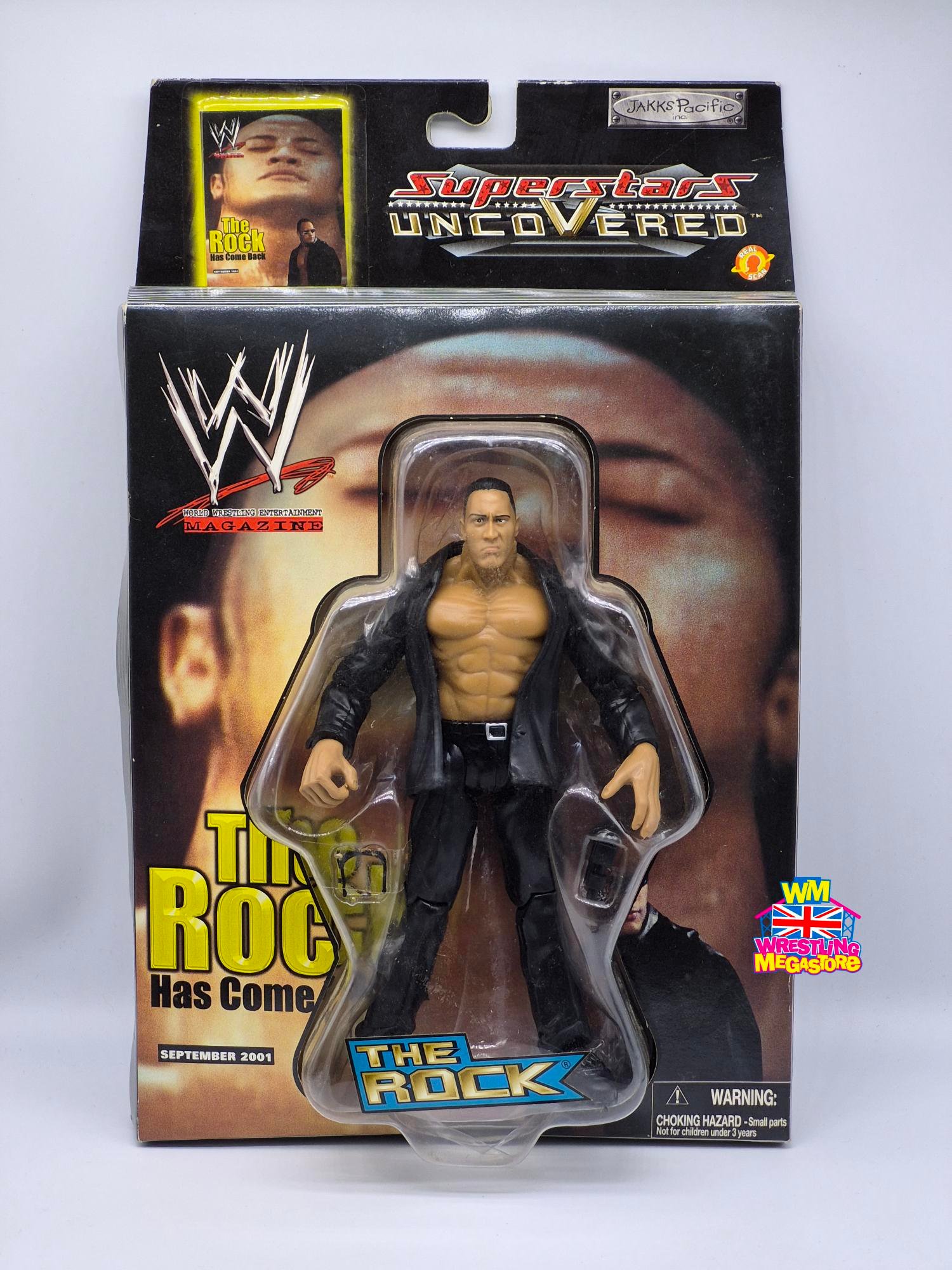 WWE Jakks Pacific Superstars Uncovered The Rock