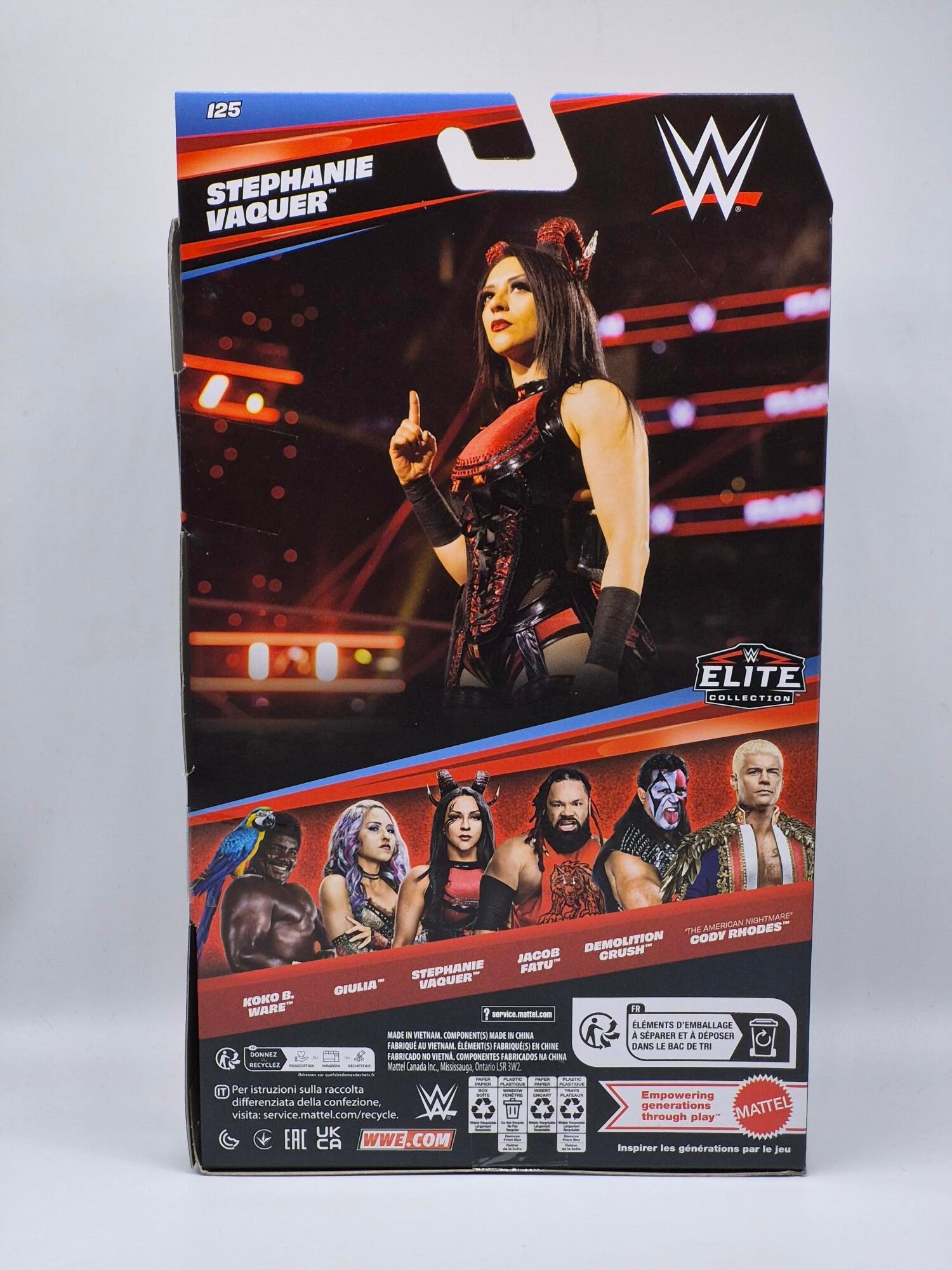 WWE Elite Mattel Series 125 Stephanie Vaquer - Image 2