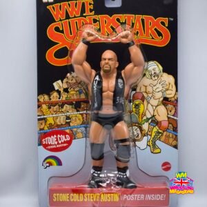 WWE Mattel LJN Superstars Series 2 BLACK CARD Stone Cold