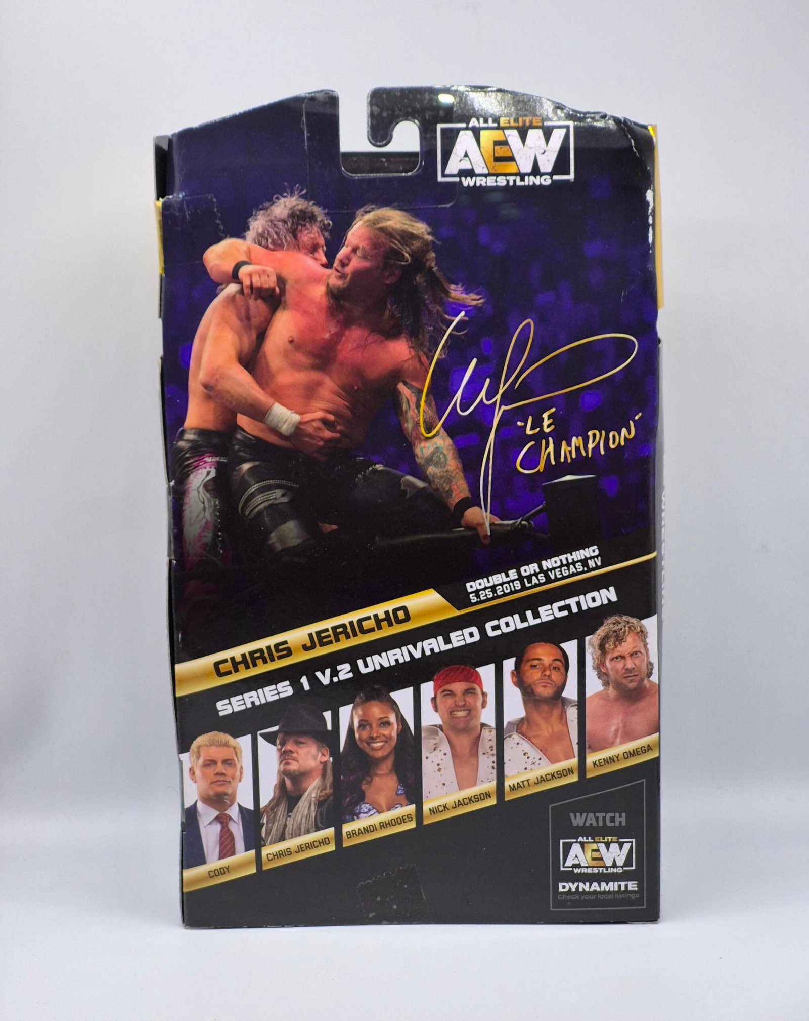 AEW Jazwares Unrivaled Wave 1B Chris Jericho *DAMAGED* - Image 2