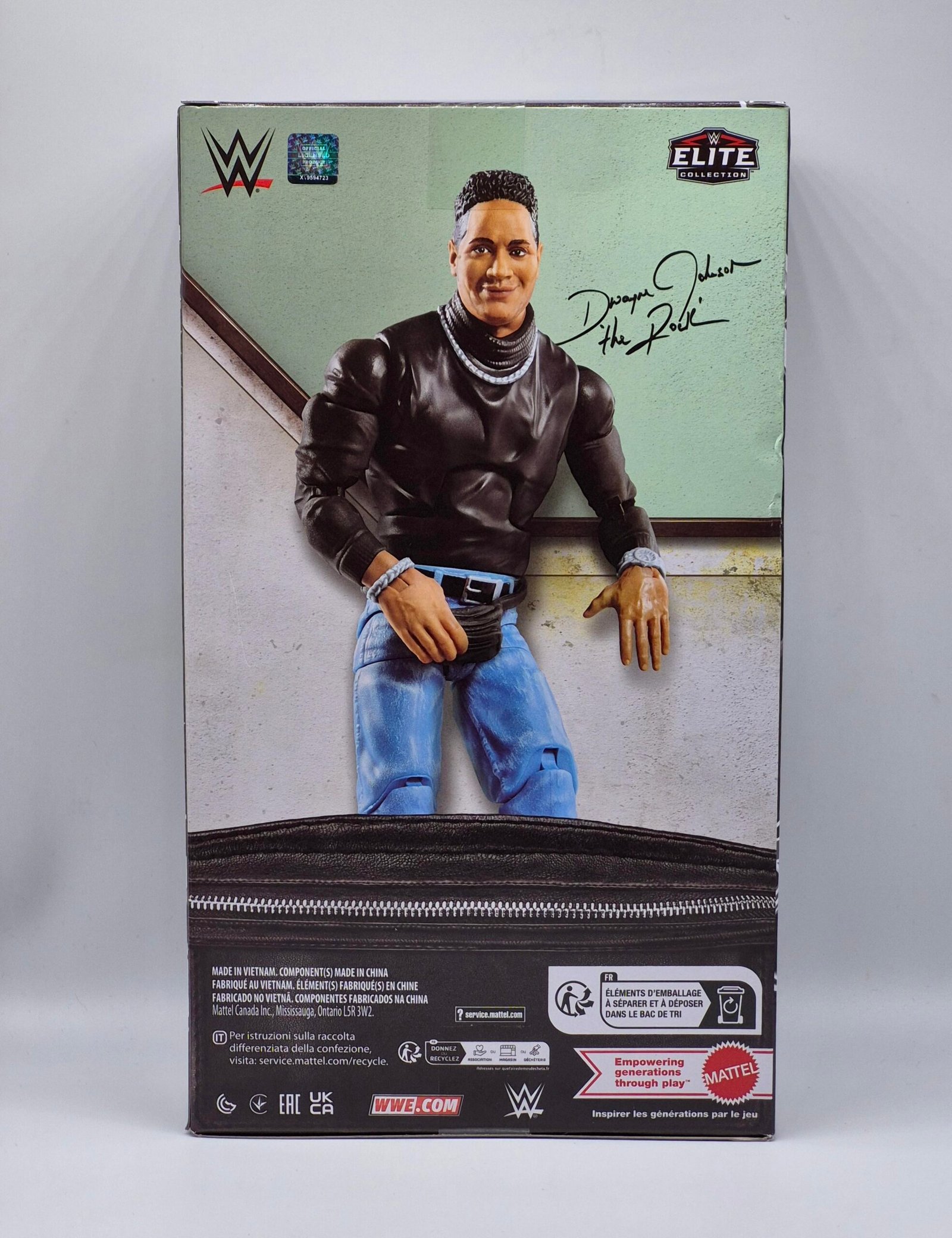 WWE Elite Mattel Exclusive 'Fanny Pack' Rock - Image 2