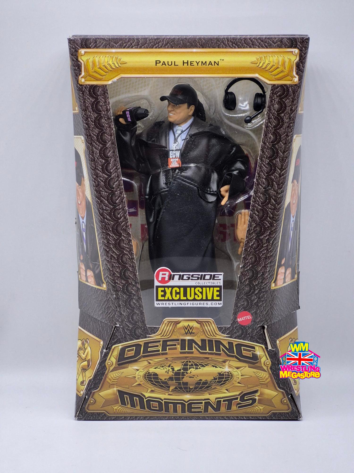 WWE Elite Mattel Defining Moments Paul Heyman *DAMAGED*