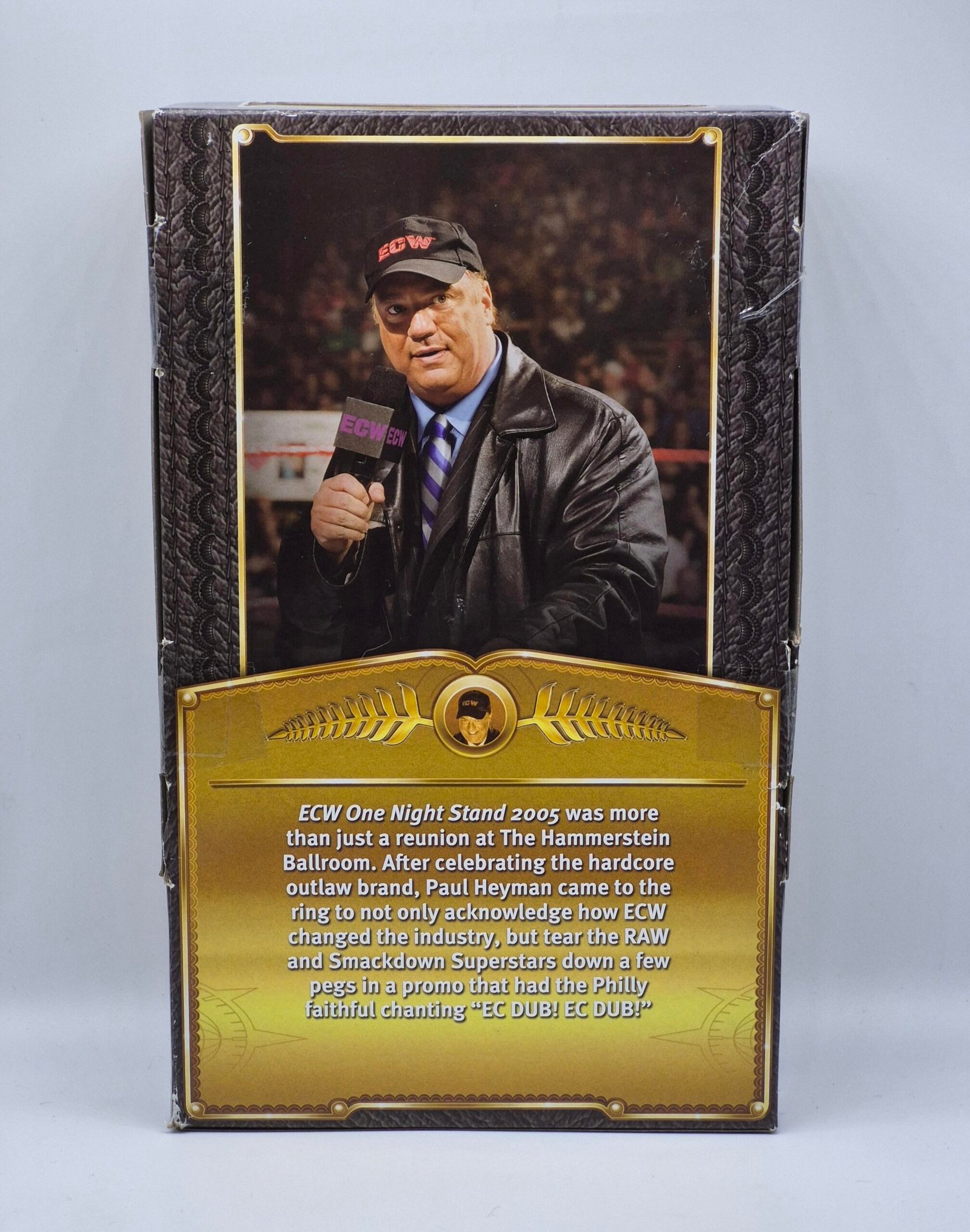 WWE Elite Mattel Defining Moments Paul Heyman *DAMAGED* - Image 2