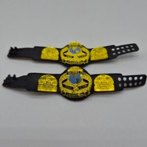WWE Elite Mattel WCW Tag Team Title Belt *BUNDLE OF 2*
