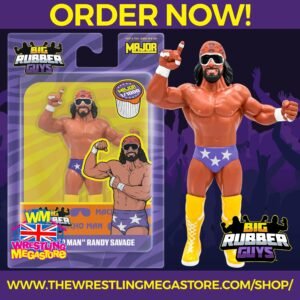 Big Rubber Guys Exclusive 1/1000 PURPLE Macho Man (Pre Order Deposit)
